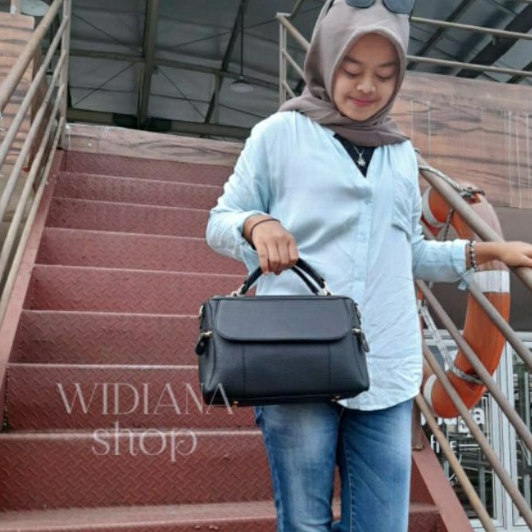 Tas selempang wanita luxury kulit jeruk sintetis