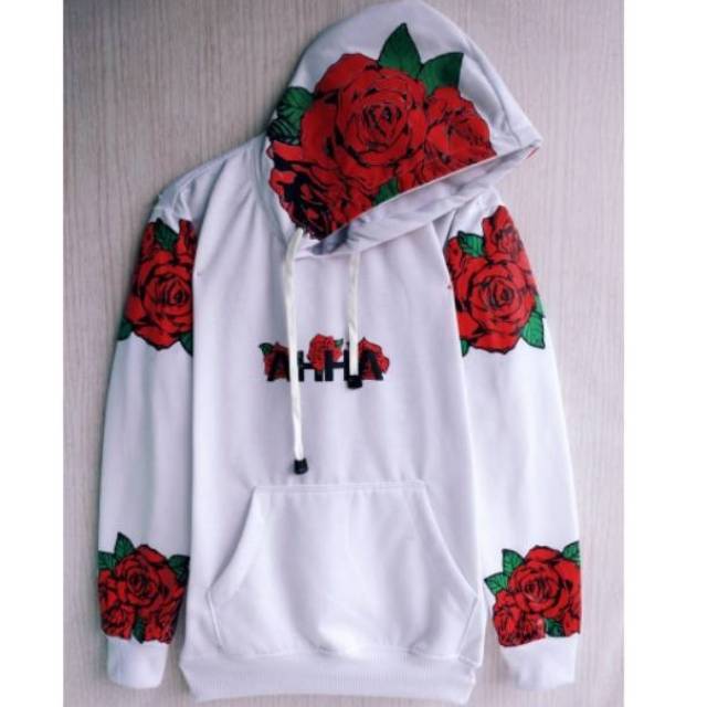 ahha rose hoodie