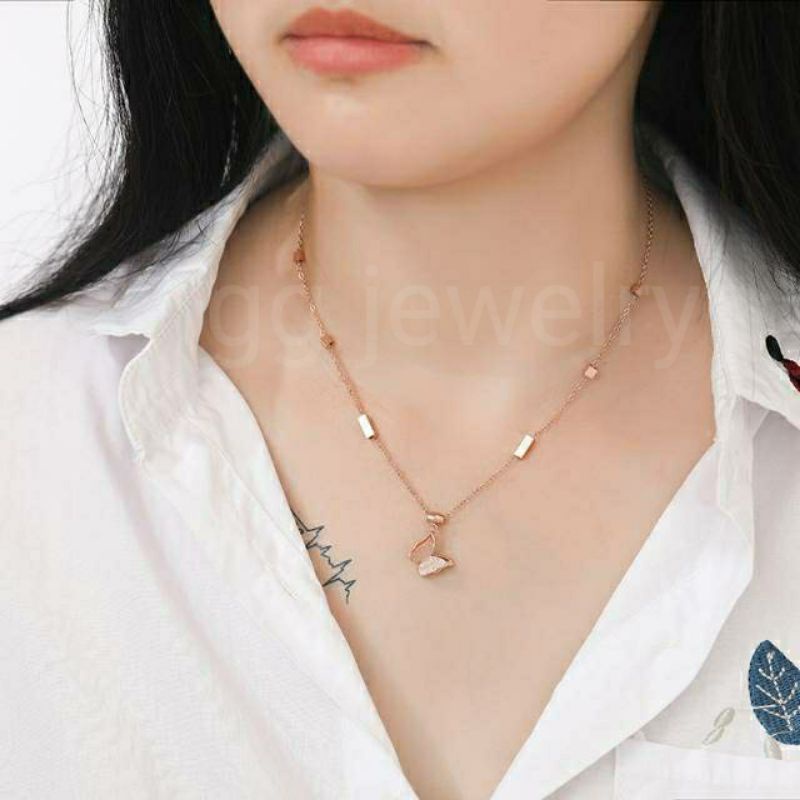 GG Kalung Butterfly Titanium Premium #KL -