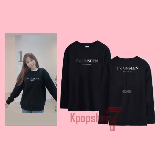Baju taeyeon kaos taeyeon tshirt taeyeon unseen unofficial