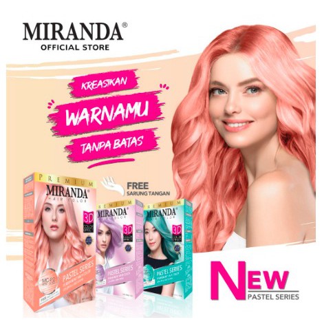 IDOLAKU Miranda Hair Color (Cat Rambut Permanen) Pastel Series MCP3 SUPER BLUE BLEACING 30ml