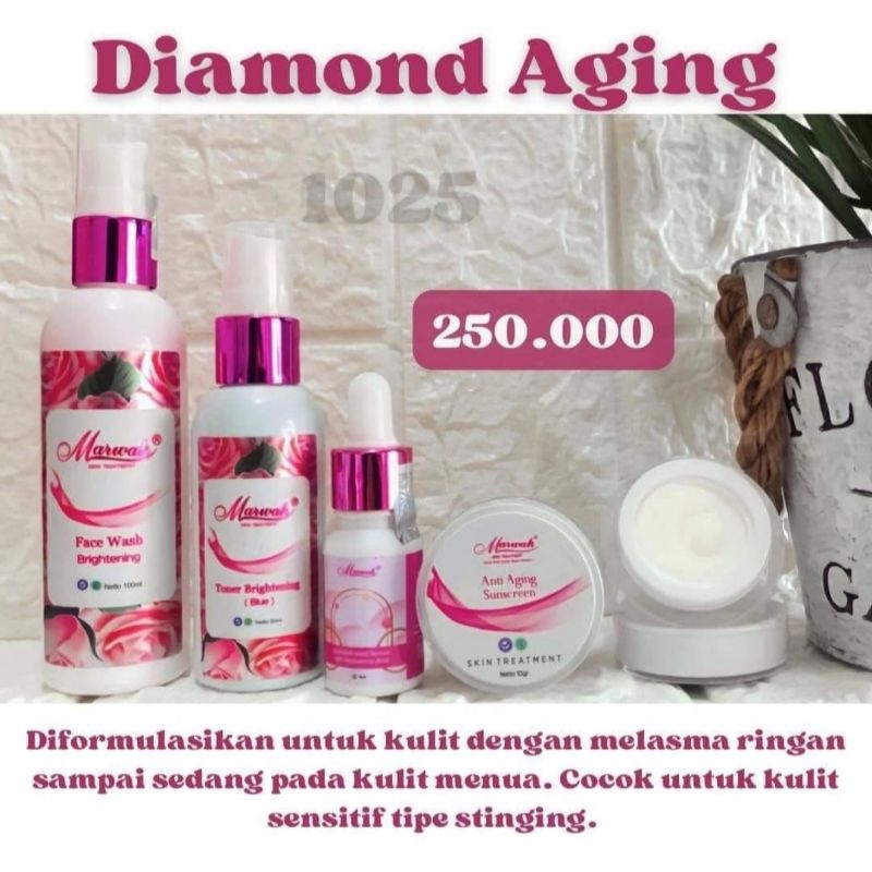 marwah anti aging terlaris penghilang flek krim malam bpom