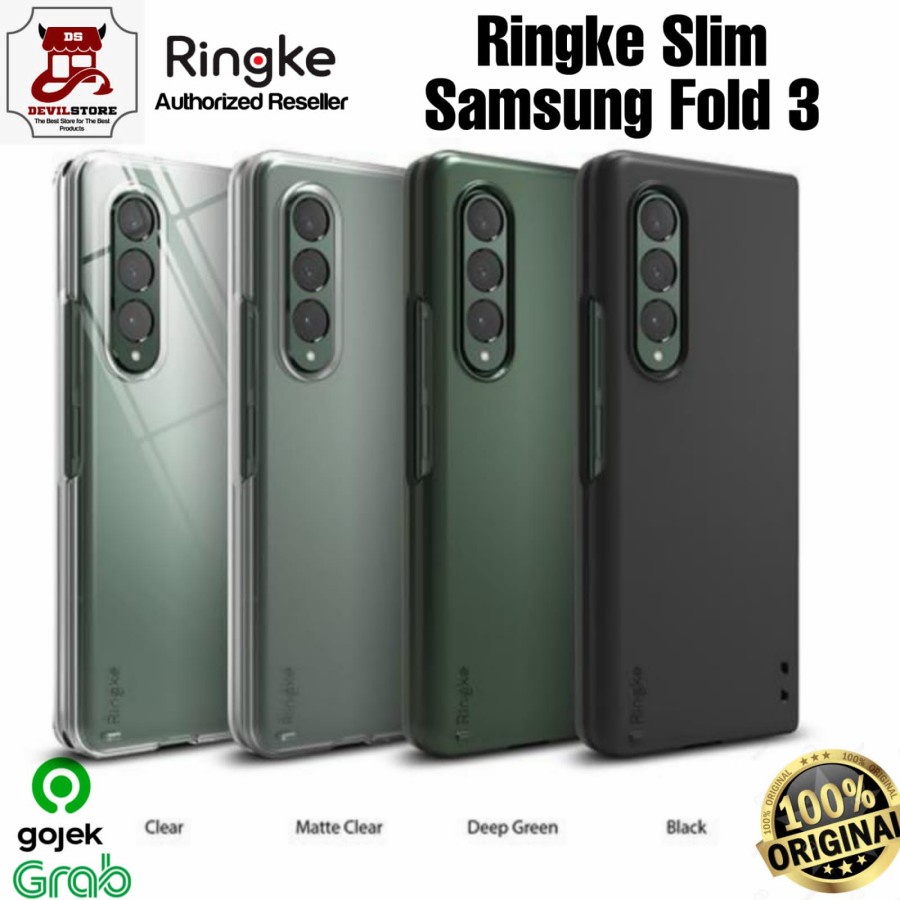 Case Samsung Galaxy Z Fold 3 Ringke Slim Hardcase Casing Z Fold 3