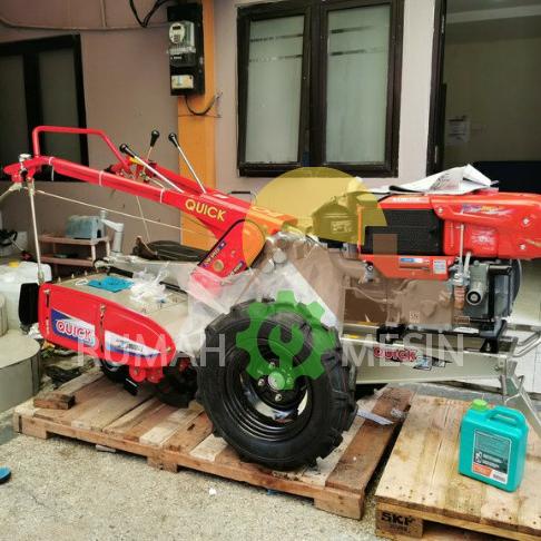 @@@@] Traktor Quick Zena Rotary lengkap diesel kubota