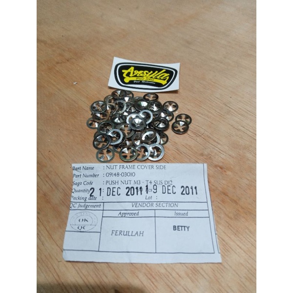 klip clip emblem logo ori honda cb100 cb125 cb175 cb200 cg gl pro gl max gl100 c700 c800 supercup as