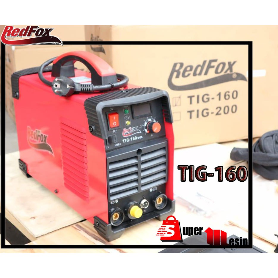 MESIN TRAFO LAS WELDING INVERTER ''REDFOX TIG-160''