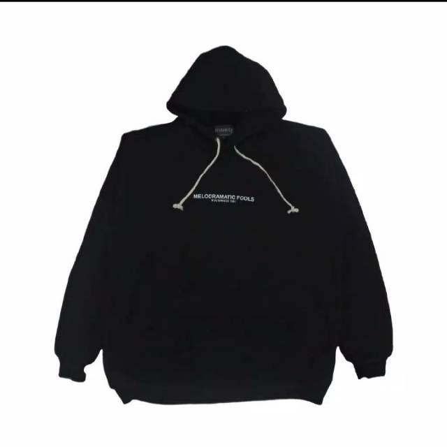 HOODIE ROUGHNECK WARNA HITAM