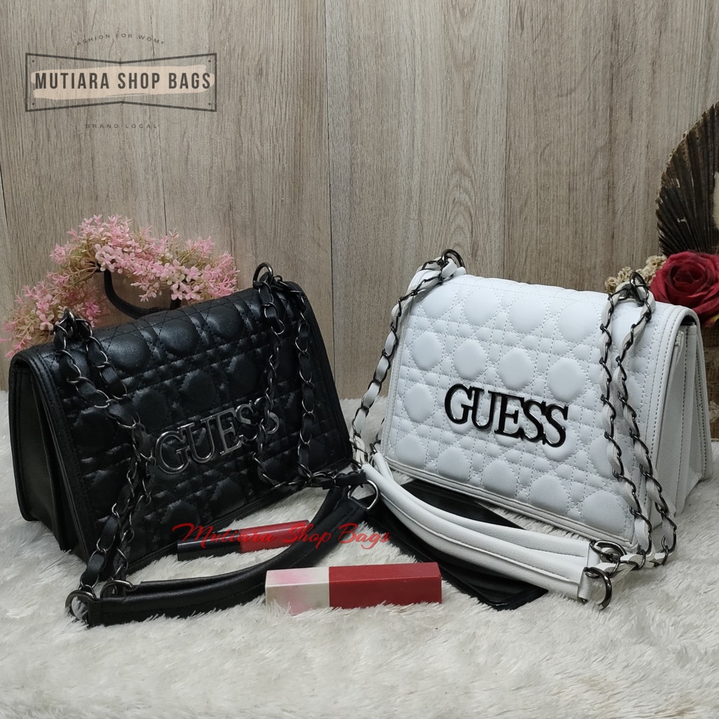 MSB-NEW!! TERBARU TAS SELEMPANG WANITA GUESSBONBON MEWAH TERKINI