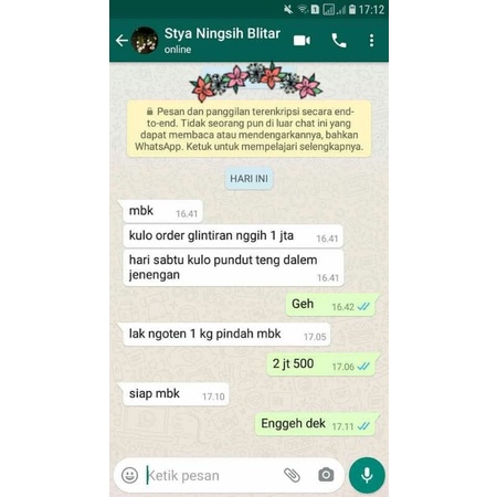 

ALBUM TESTI ORDERAN JAMU GLINTIR JAWA