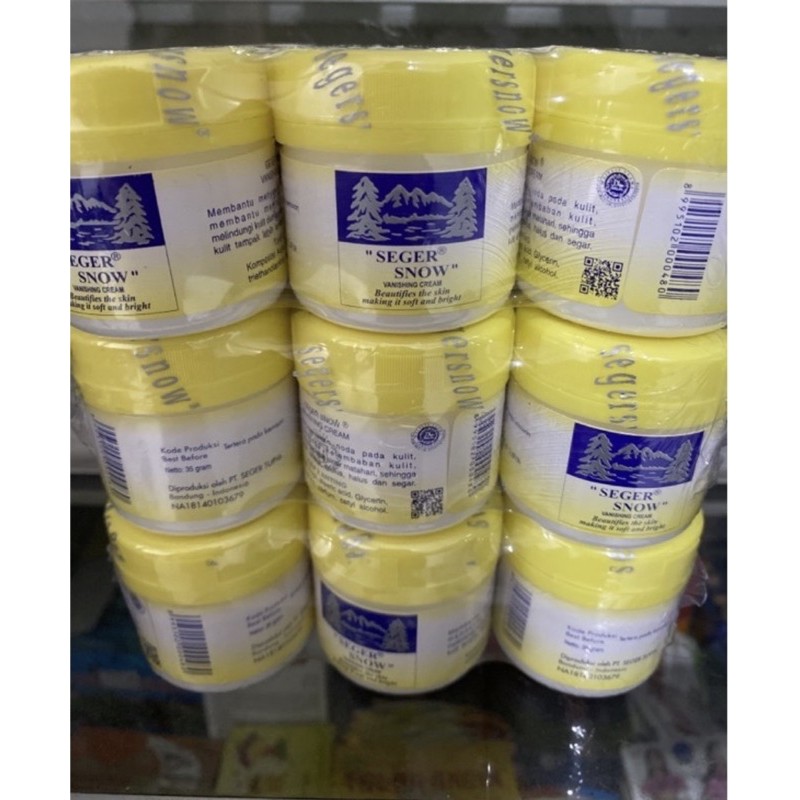 Seger Snow Vanishing Cream