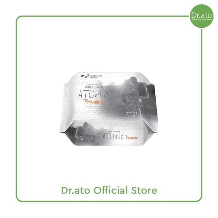 DISKON Dr.ato Atomild Premium Wet Tissue 20P
