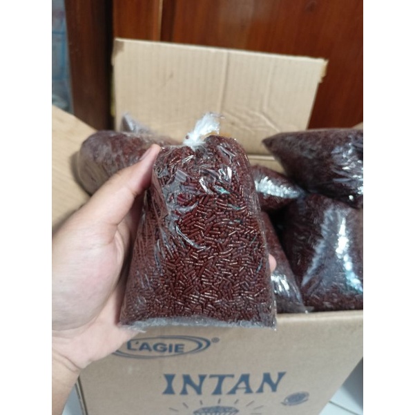 

Mesis Meses Coklat Meises Cokelat Compound Butir Intan - Repack / Kiloan 250gr