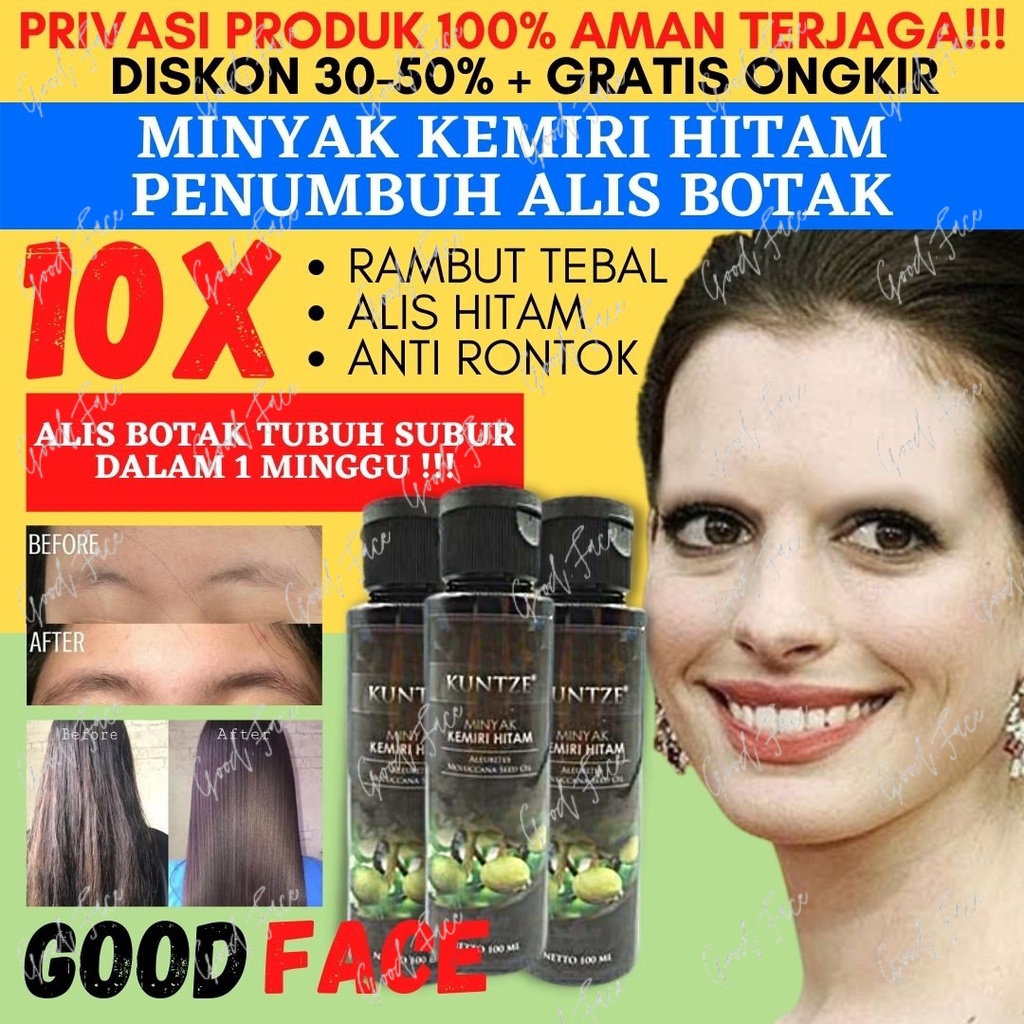 PENGHILANG KETOMBE KUNTZE MINYAK KEMIRI HITAM ORIGINAL BPOM 100ML