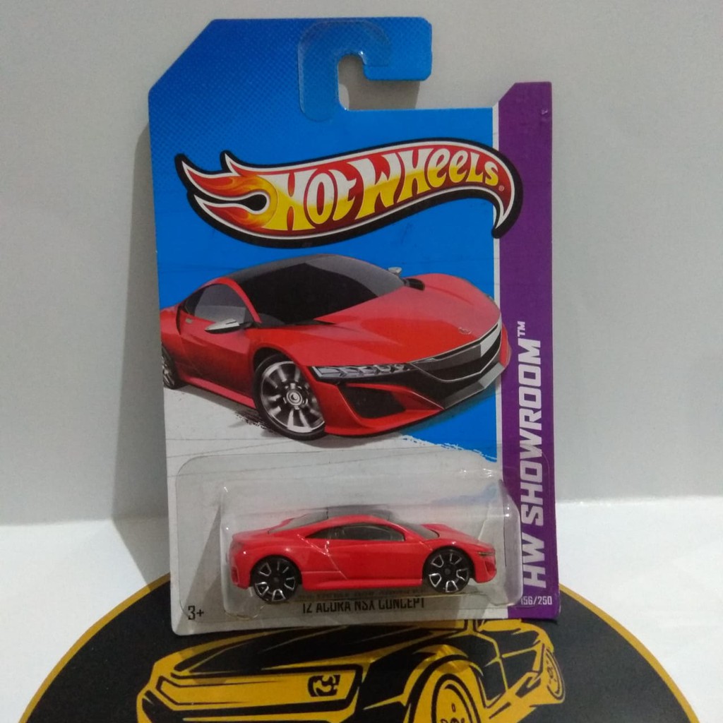 HOT WHEELS - 12 ACURA NSX CONCEPT MERAH