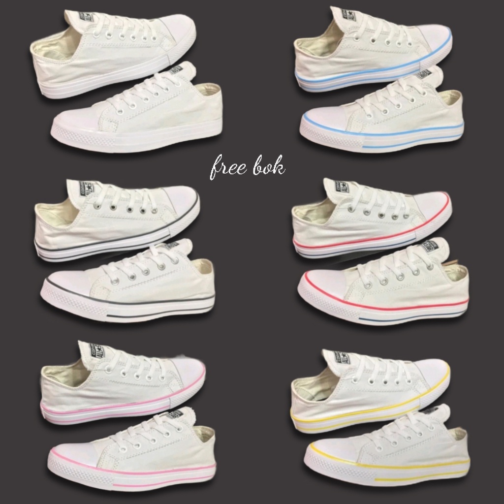 SEPATU PUTIH SNEAKERS KASUAL PRIA WANITA SEPATU SNEAKERS TALI CONVERSE ALL STAR KEKINIAN