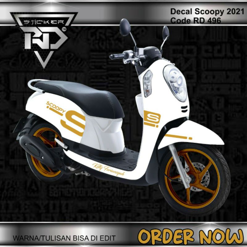 decal sticker Scoopy simple