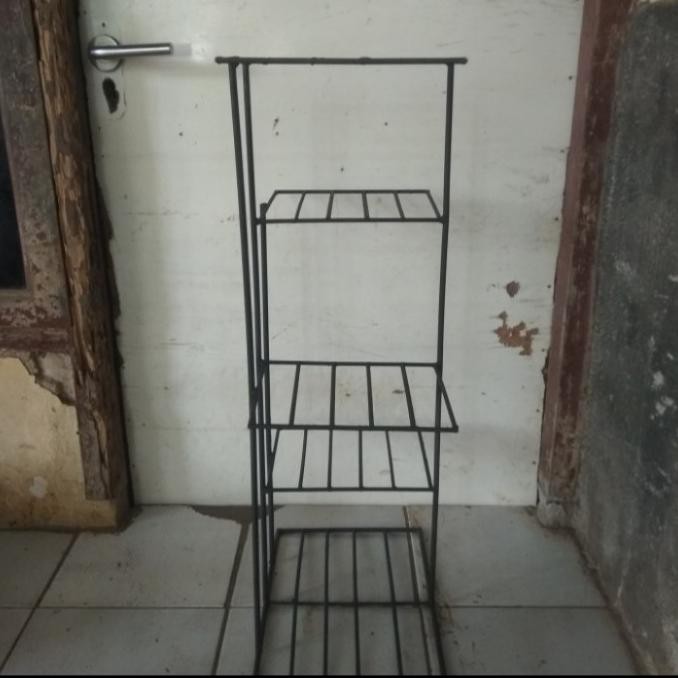Standing Pot Bunga 5 Susun / Rak Pot Bunga Besi 5 Susun / Tinggi 80Cm Jakartabuysquare