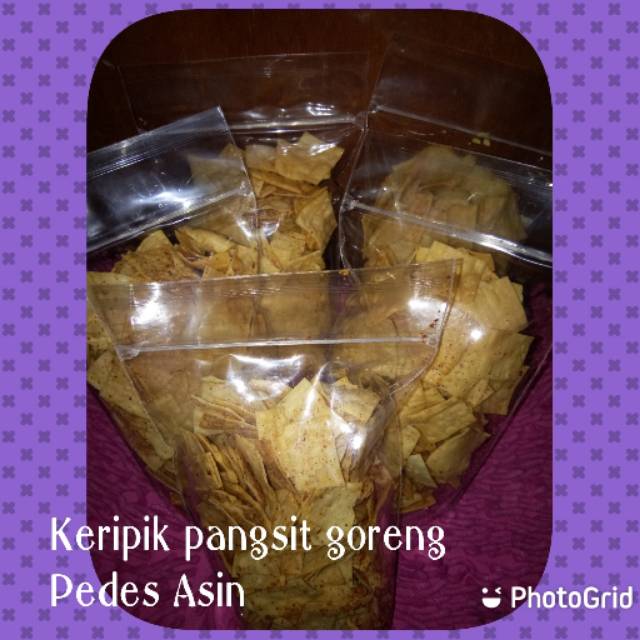 

Kripik pedes asin 400gr