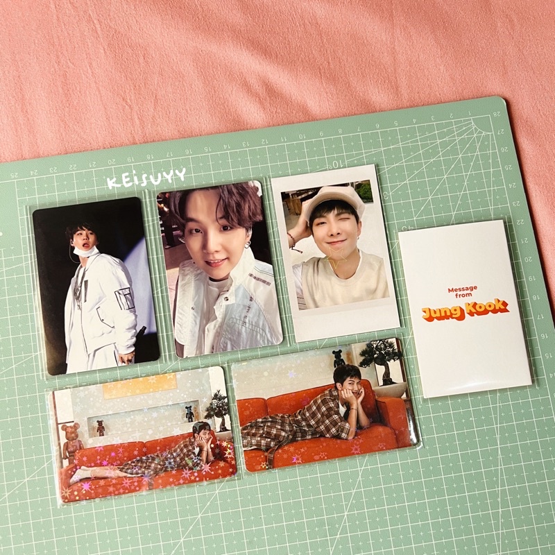 photocard 3rd muster tonmon mots dvd yoongi suga bts