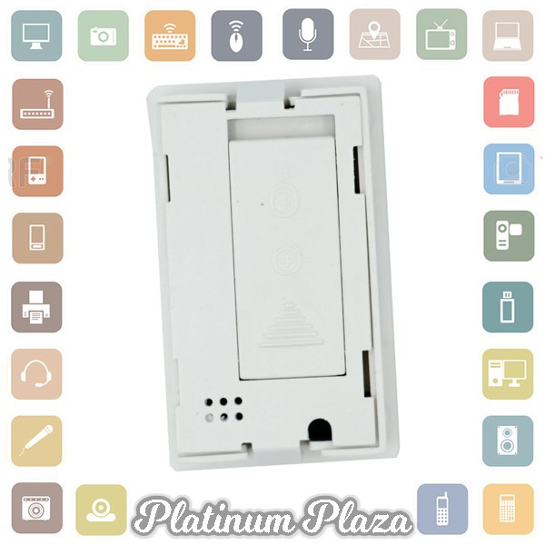 VASTAR Digital Thermometer Temperatur Suhu Ruangan - HWA-YEH - Black`QWVHPS-