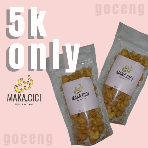 

MAKARONI KERING Pedas Maka.Cici 50 gr/pcs