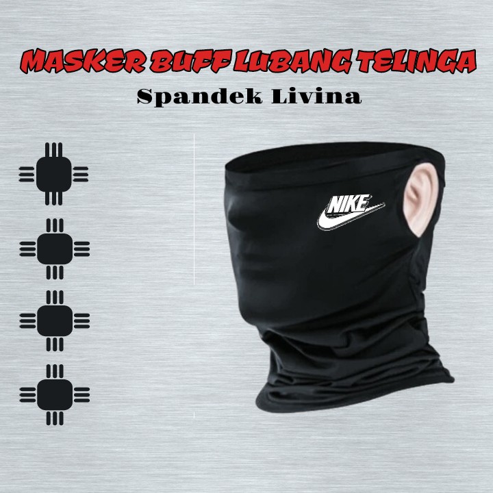 Masker Buff pria dan wanita / nke / bandana buff / pelindung kepala buff