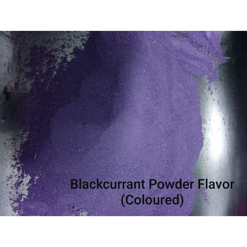 

Blackcurrant Powder Flavor (Coloured) (pure, bubuk biang)