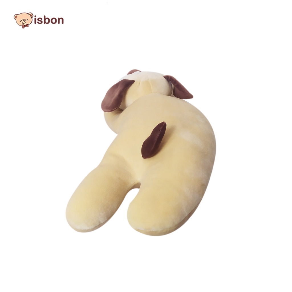 Boneka Anjing Bantal Bayi Tidur Ly Dog Brown empuk dan nyaman buat tidur koleksi para pecinta anjing lovers dan cocok dibawa pergi by Istana Boneka