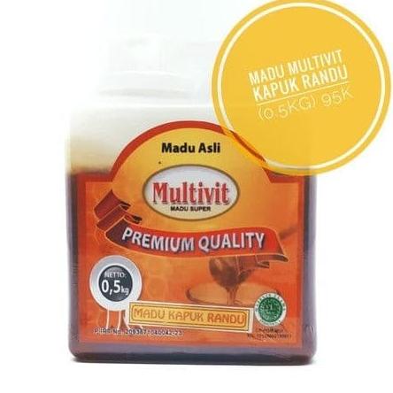 

Madu Multivit Kapuk Randu 500gr | MADU ASLI 100%