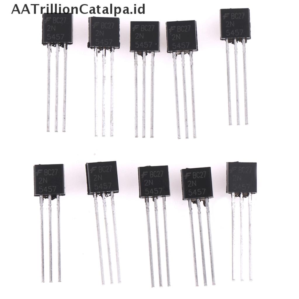 10pcs Transistor N-Channel 2N5457 2N5457G TO-92