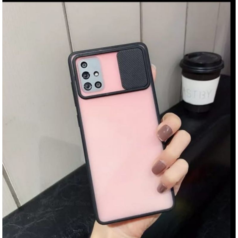 Case Camera Cover Slide OPPO A15/A16/A7/A5S/A3S/A5 2020/A9 2020/A37/A53 2020/A52/A92/A59/F1S/REALME 5/5 PRO/7/7i/7 PRO/C2/C11/C12/C15/C17/C20/C21/C25