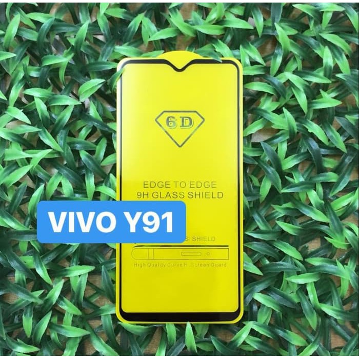 Tempered Glass 5D Full Lem Vivo Y91 / Y95