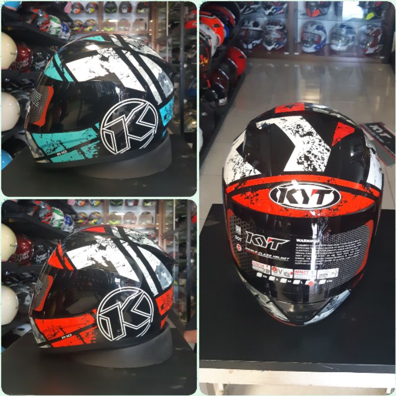 KYT R10 MOTIF/ KYT FULL FACE