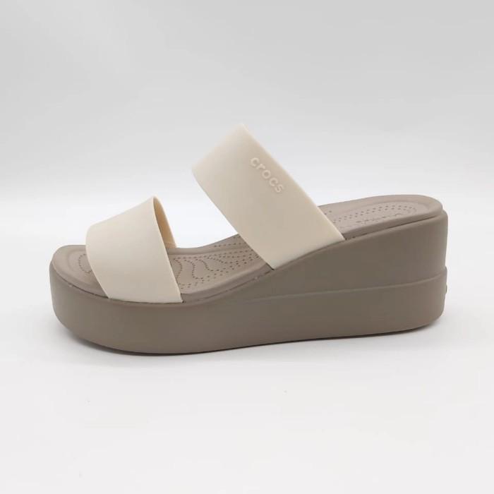 Sandal Crocs Brooklyn Mid Wedges  Sandal Crocs Wedges  Sandal Woman Restock