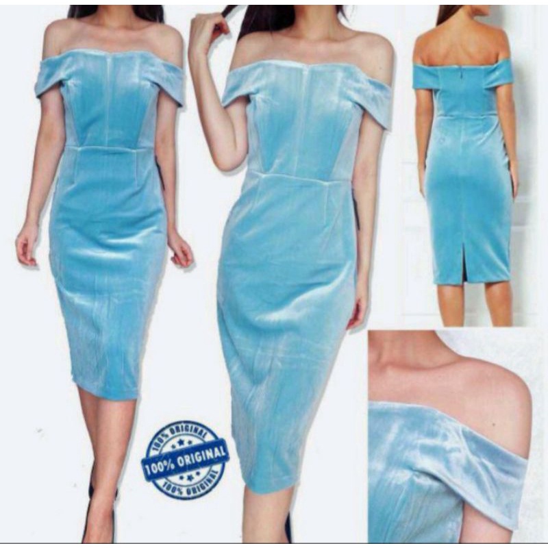 Dress Velvet Eva Mendes