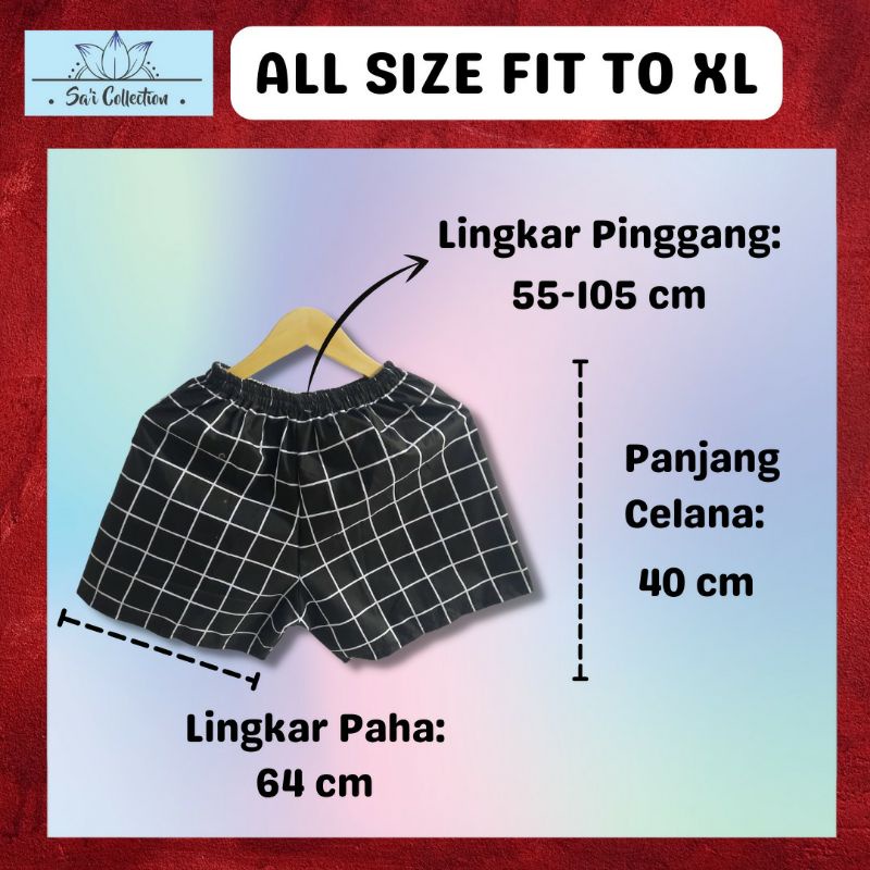 [ET 03] BOXER PREMIUM unisek ALL SIZE XL  | khusus POLOS &amp; KARAKTER|