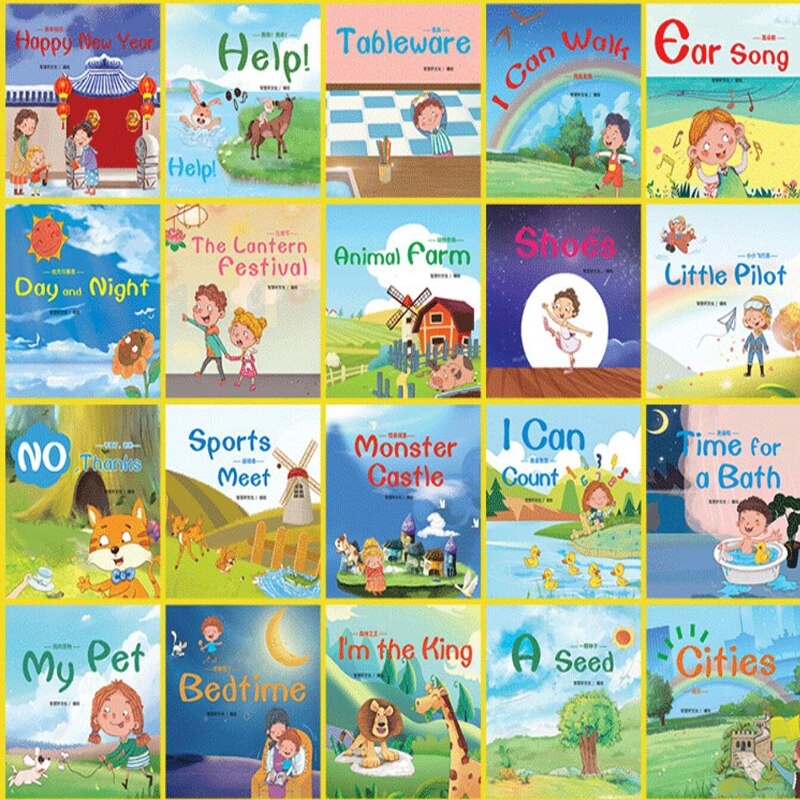 Buku Cerita Anak Import Paperback Smart Book Bahasa Inggris dan China