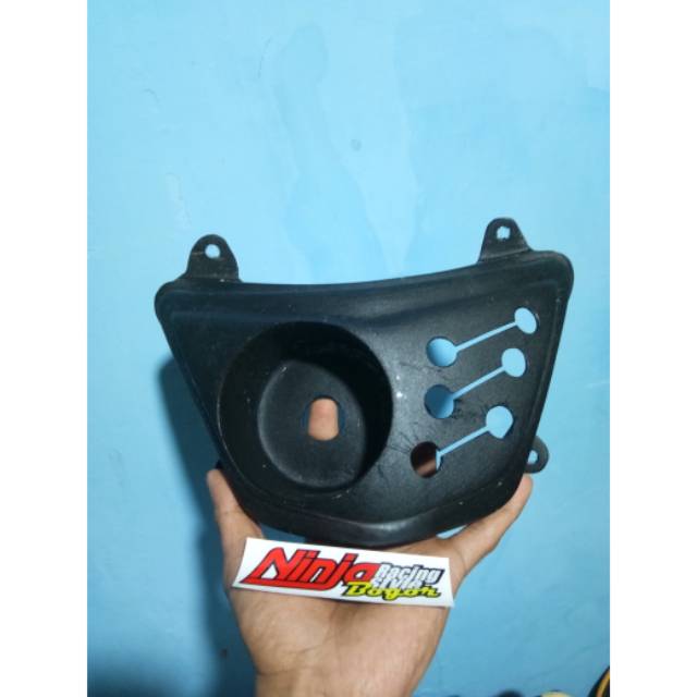 Reflektor lampu depan ninja r projie motif garis lurus