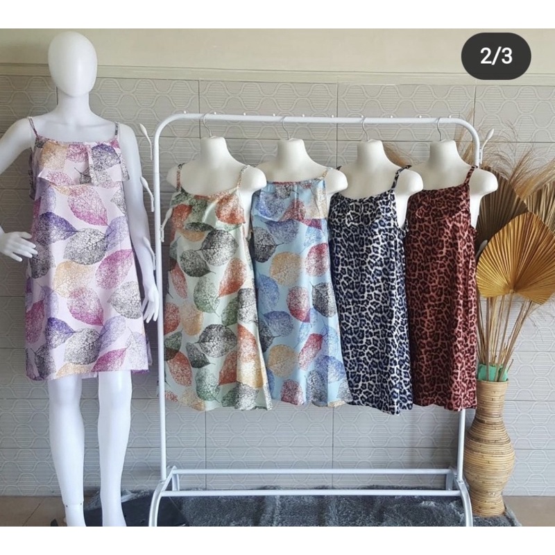 dress payung tali rempel dada