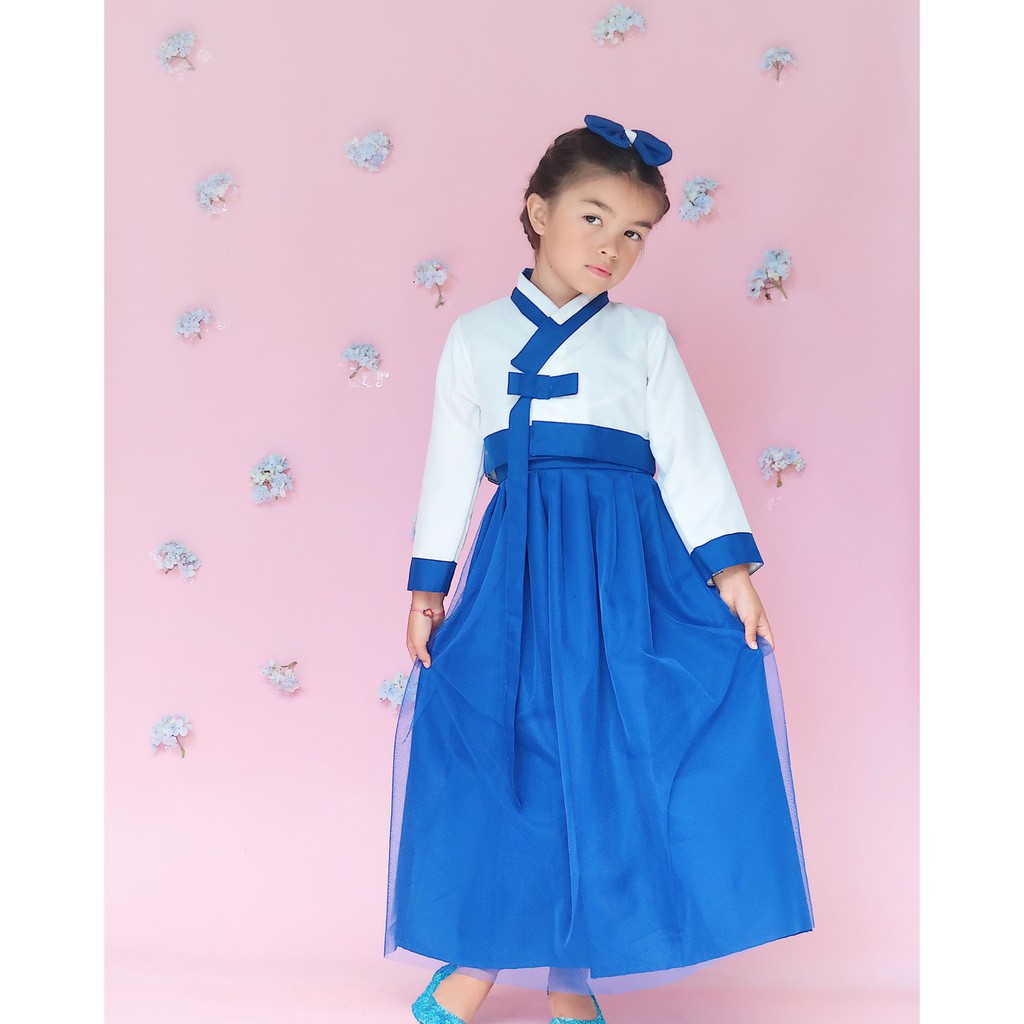 Nes Dress Anak Hanbok Ko Moon Young Bahan Katun