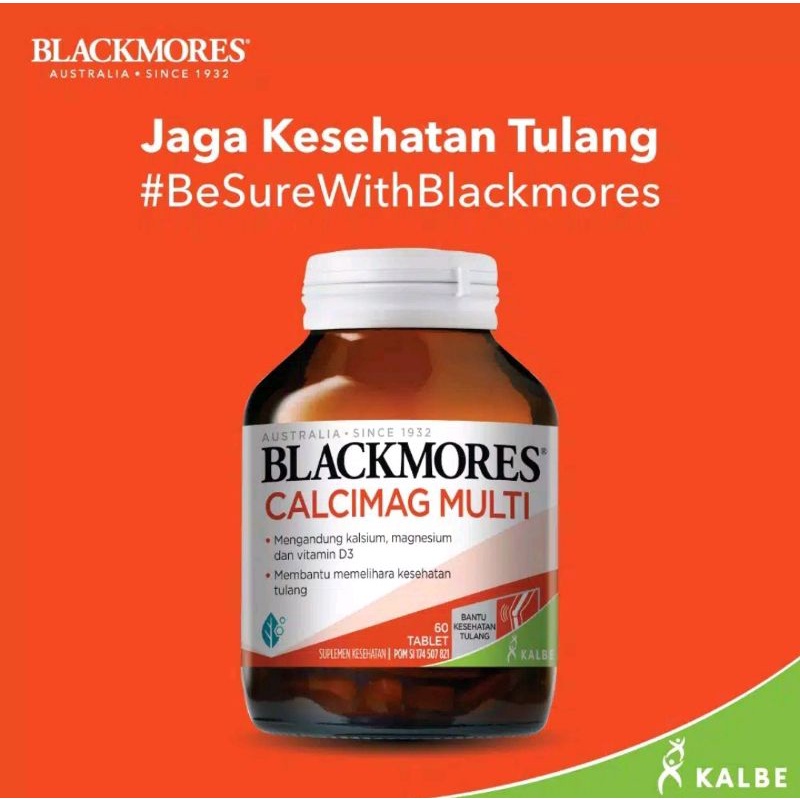 Blackmores calcimag multi (30) &amp; (60) / kalsium 30 cap &amp;60 cpa