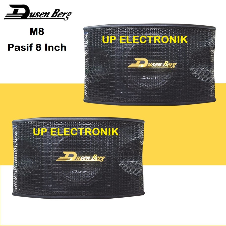 Speaker Pasif 8 Inch Karaoke Dusenberg M8 Original speker salon Aktive