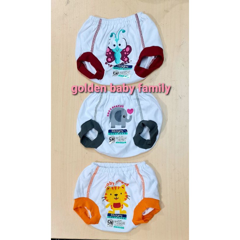 RIDGES 6 Pcs Celana Pop Newborn