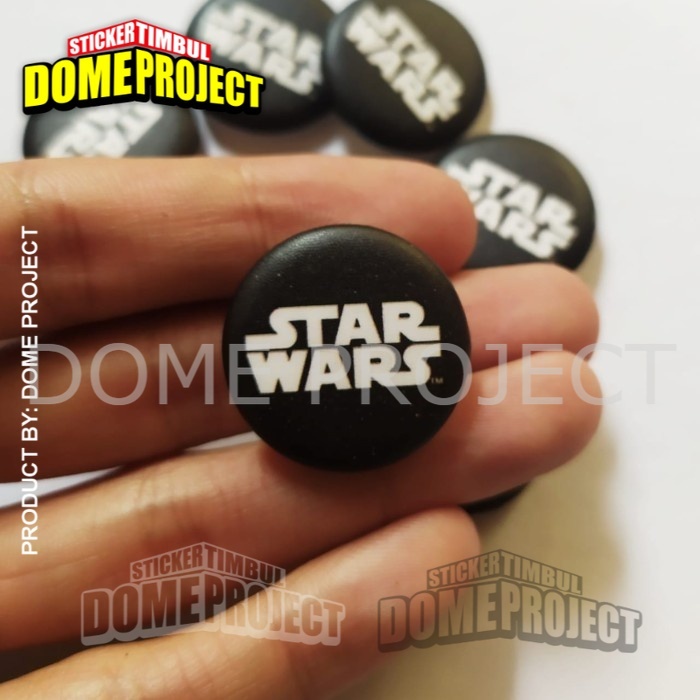 PIN PENITI LOGO STARWARS 25MM SATUAN AKSESORIES PRIA AKSESORIES SLING BAG ROMPI