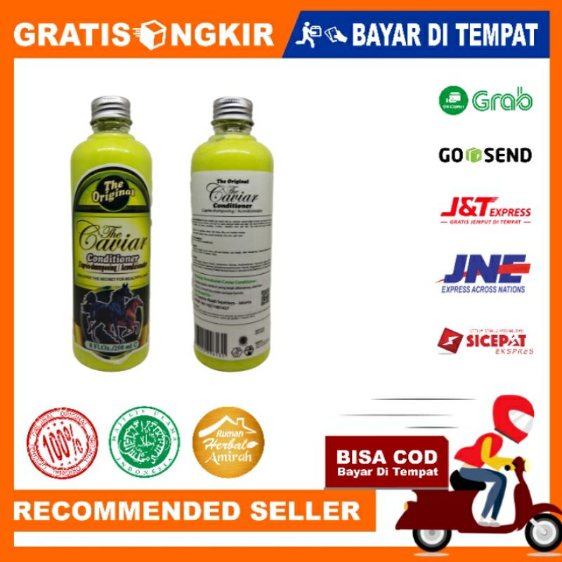 The Caviar Conditioner 250 ml Memperkuat Akar Rambut Original 100 % BPOM