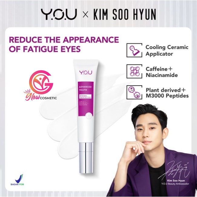 YOU ADVANCED YOUTH RECHARGING PEPTIDE EYE CREAM 15ML -GC