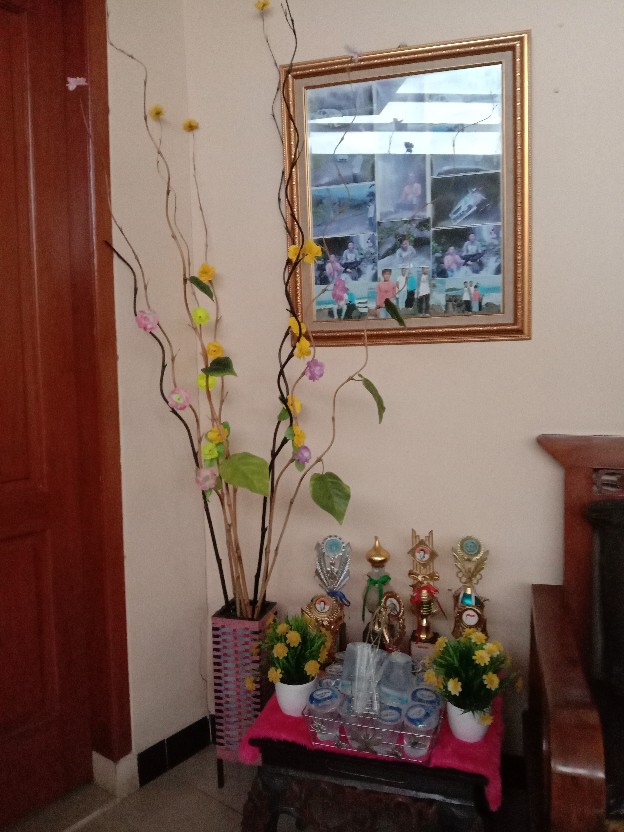 Bunga Bambu Ulir Anyelir