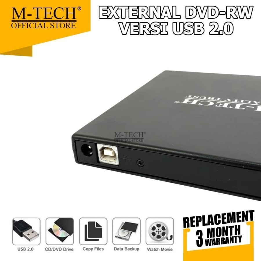 DVD RW EXTERNAL M-TECH / PORTABLE DVD-RW