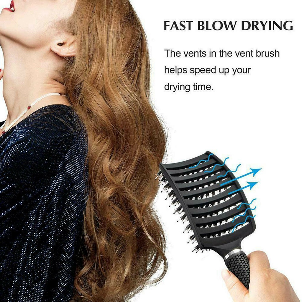 Detangle Hairbrush Women Wet Comb Hair Brush Professional Hair Brush Massage Comb Brush