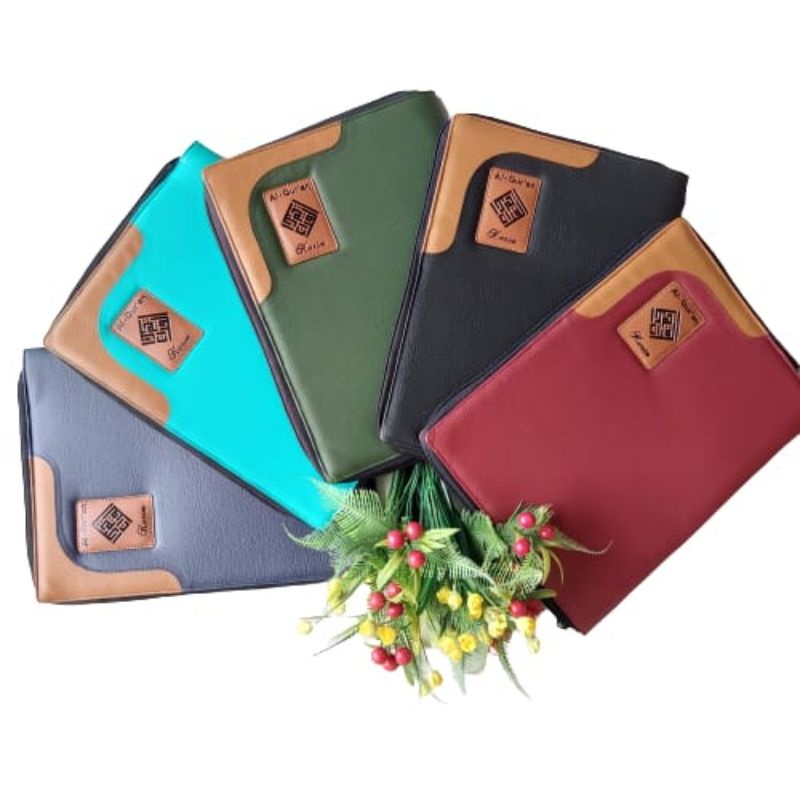 Al Quran Latin Transliterasi Al Misbah Terjemah Tajwid Warna - Al Quran A4 Resleting